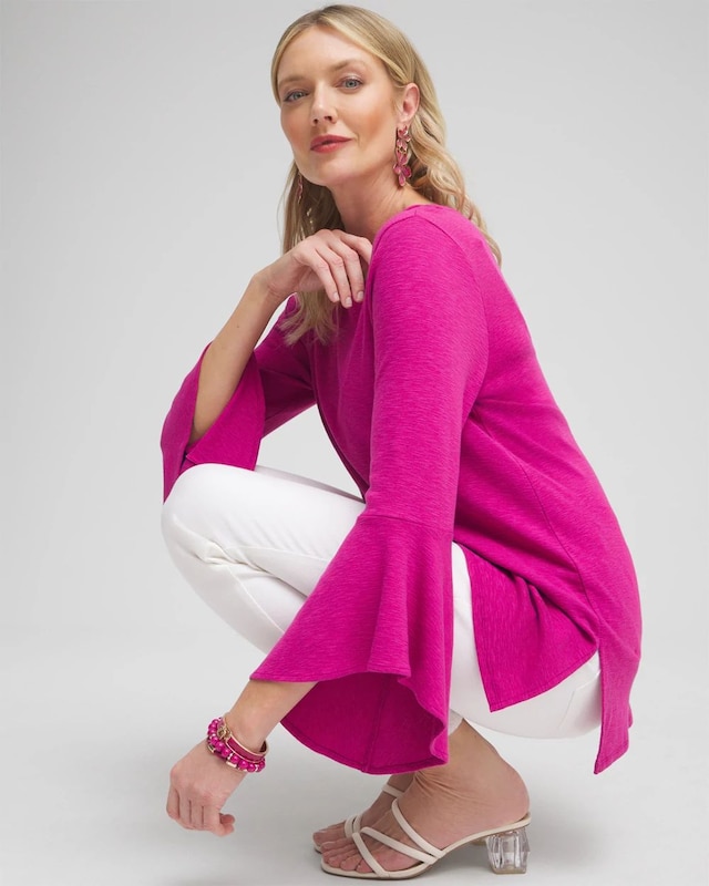 Flare Sleeve Tunic - image 2